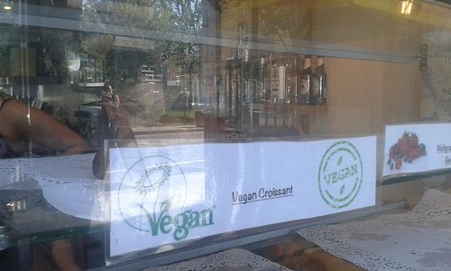 vegan croissant at Crazy for Coffee in South West London