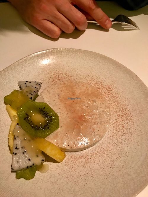 Matcha Crème brûlée at abcV in New York City