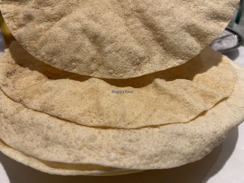 Popadoms   at The Khukuri Restaurant in Edinburgh