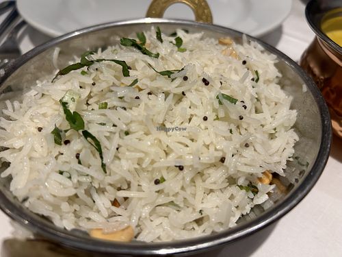 Lemon rice   at The Khukuri Restaurant in Edinburgh