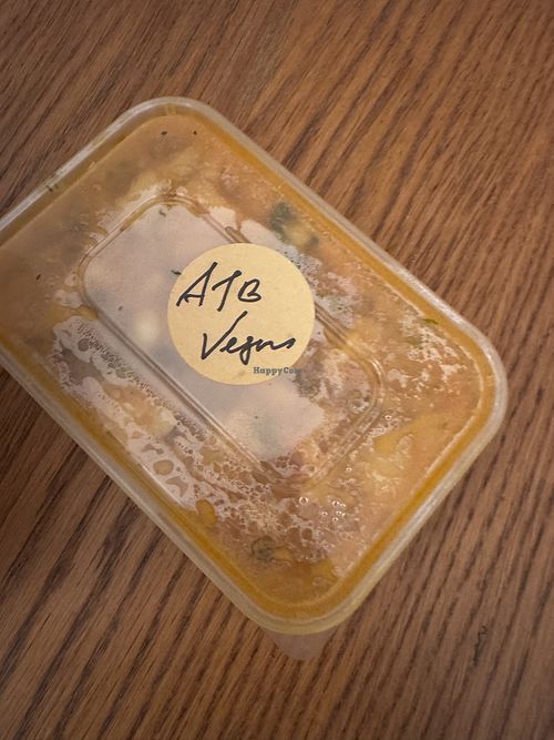 Labelled  at The Khukuri Restaurant in Edinburgh