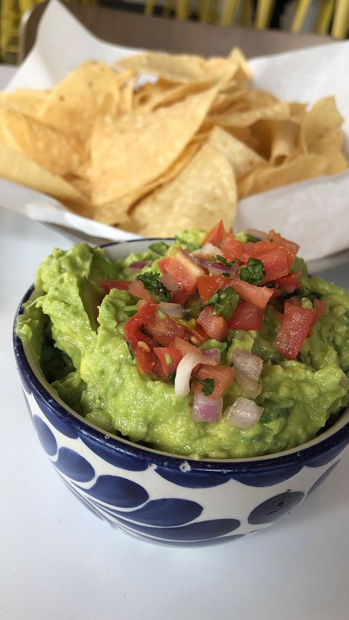 Chips & guac at Taco Ocho in Frisco