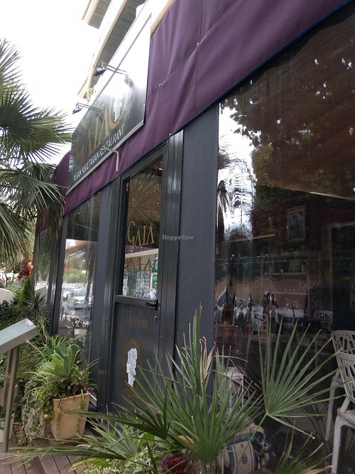 outside at Gaia Vegan Vegetarian Restaurant Albir in Albir