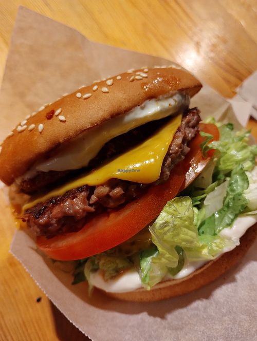 Beyond Burger at Veg Machine in Tallinn