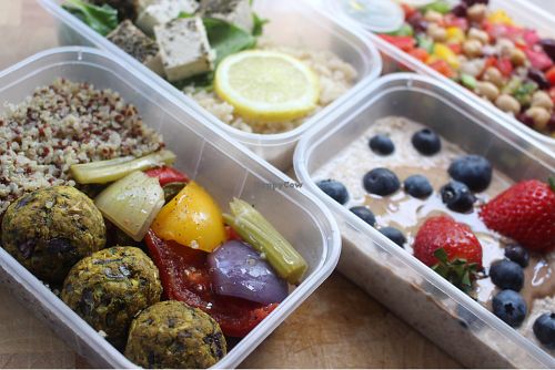 meal preps.  at Kou's Kitchen in Cardiff