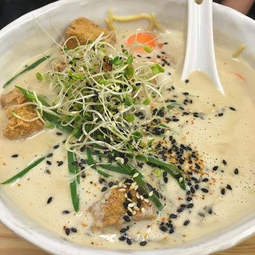 Jalotofu ramen at Fat Ramen in Helsinki