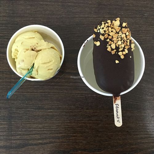 vegan ice creams at Ciao Gelato in Nundah