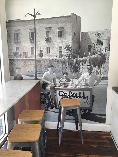 wall art at Ciao Gelato in Nundah