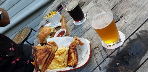 #16 Waffle Lentil Ragu & "Beefy" burger at Fitz + Potts in Nundah