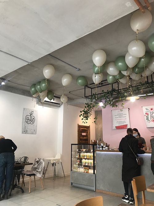 Interior  at Veggy Cafe & Shop in Krasnoyarsk