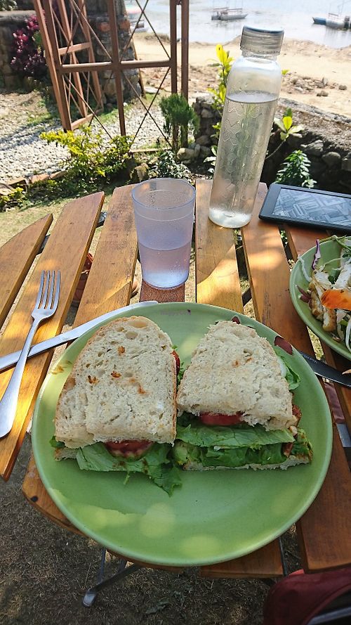 Vegan BLAT at The Juicery Cafe in Pokhara