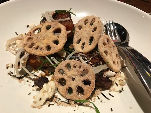 miso roasted pumpkin at Steam in Rye