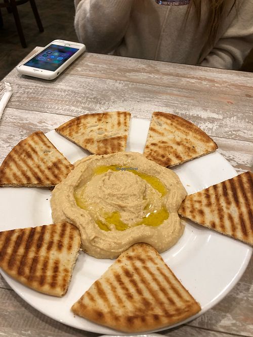 Pita dish  at Simply Green Cafe in Ramsey