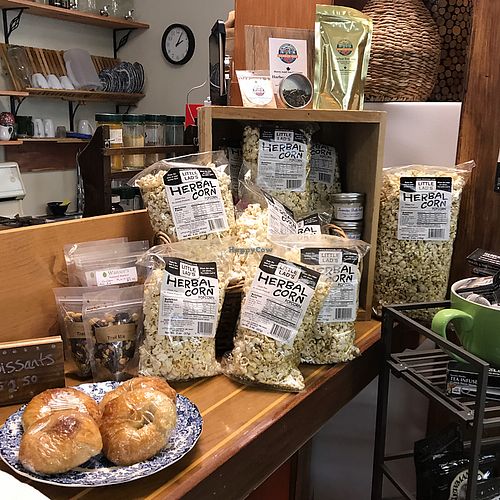 bakery options at Merry Auld Market & Tea in Boothbay