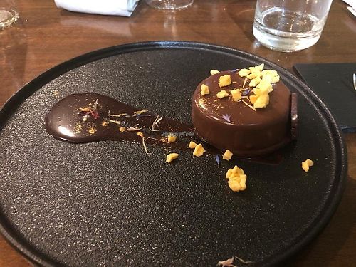 Chocolat Dessert at Officina Verde in Riva Del Garda