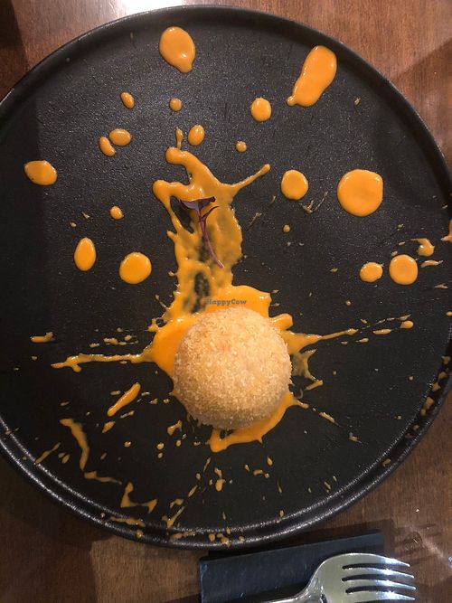 Burratina. One of the best thing i ever tried in my entire life. at Officina Verde in Riva Del Garda