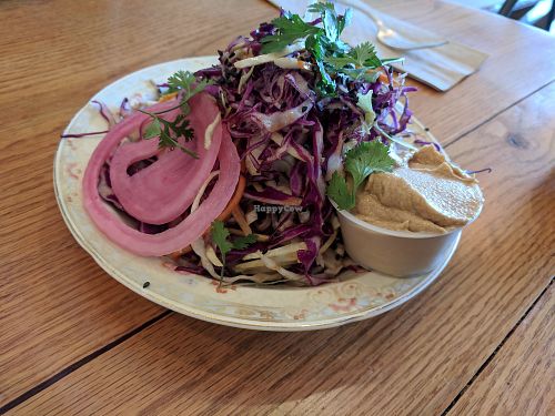 Buckwheat noodle veg slaw at Concinnity Deli & Lounge in Bath