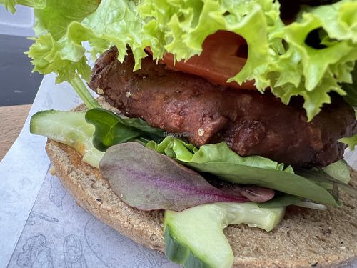 vegan burger  at Burgerbüro  in Cottbus