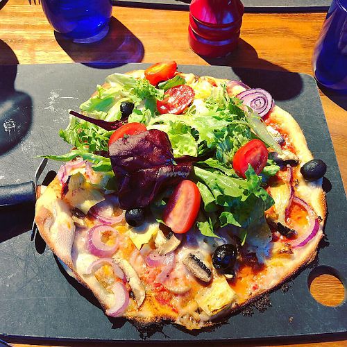 Vegan leggera giardiniera at Pizza Express - St Davids in Cardiff