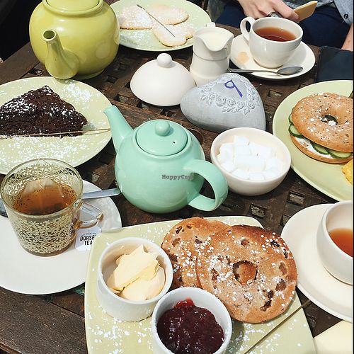 Vegan Lunch at New Forest Lavendar Tearooms in Salisbury