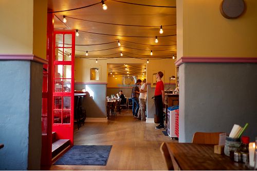 relaxed and cosy at Veggie Heroes - Blegdamsvej in Copenhagen