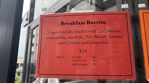   at Let Them Eat Vegan in Dunedin