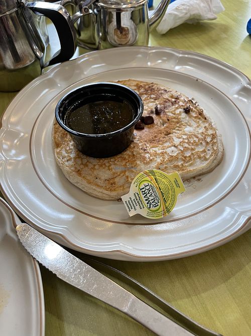 Chocolate chip pancake   at The Toasted Owl Cafe - S Mikes Pike St in Flagstaff