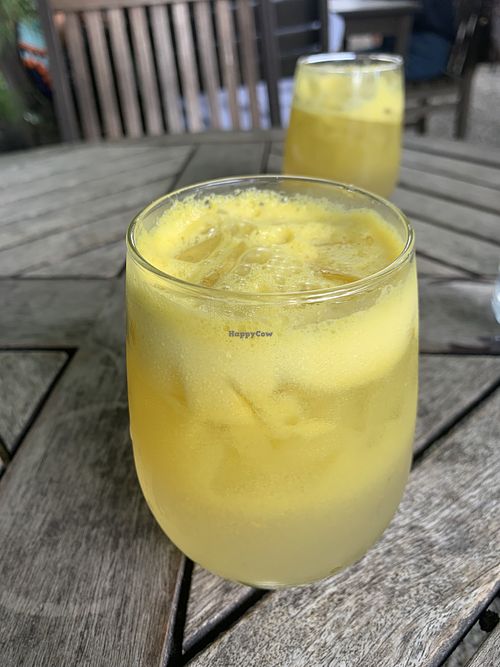 Apple lemonade!  at Garden Cafe of Woodstock in Woodstock