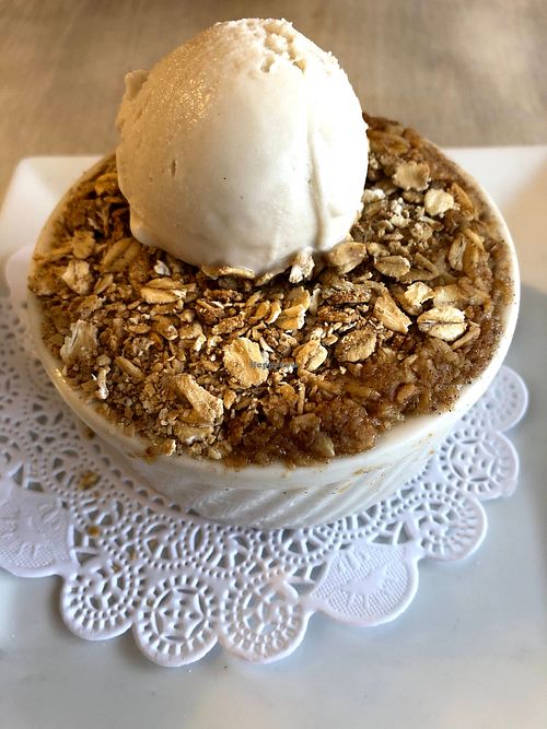 Apple Fritter at Garden Cafe of Woodstock in Woodstock