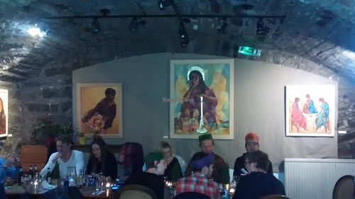 Backdrop at Hendersons at St. John's in Edinburgh