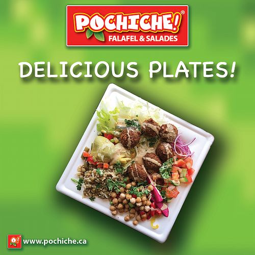 A Consumer Sur Place ou a Emporter -  For Take Out or Eat In at Pochiche in Montreal