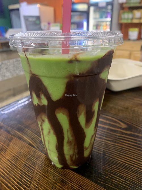 Shamrock shake   at Zest Kitchen in Rocklin