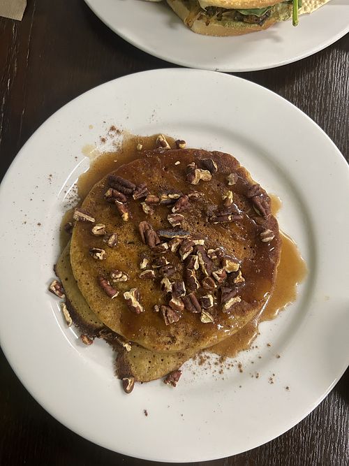 Toffee nut pumpkin pancake   at Zest Kitchen in Rocklin