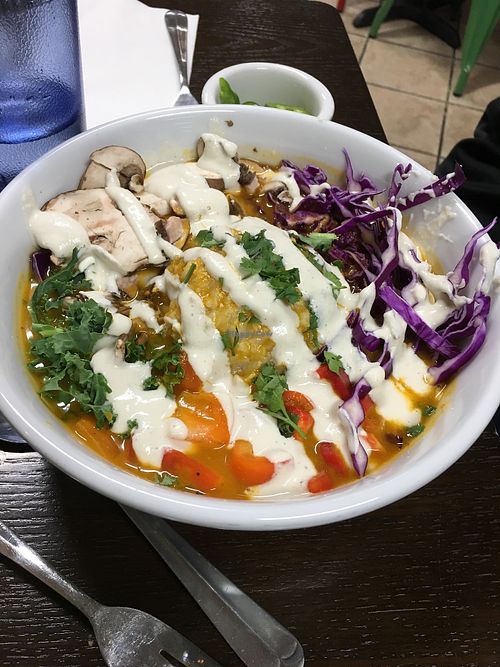 Prana bowl at Zest Kitchen in Rocklin