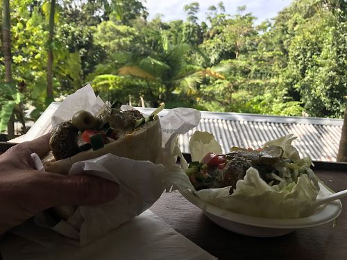 Falafellicious, tastes exactly as it sounds, delicious! at Falafellicious in Smithfield