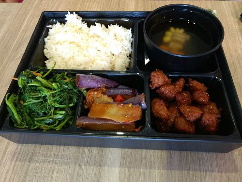 Bento box at Greendot - Vivocity in Central Singapore