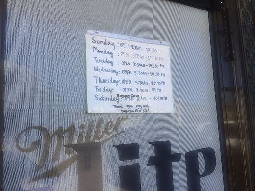 Opening Hours at Wild Bill's Bar & Grill in Saipan