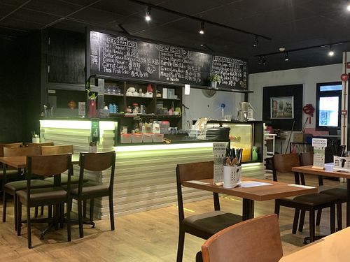 Upstairs  at Time's Vege 时'素 in West Singapore