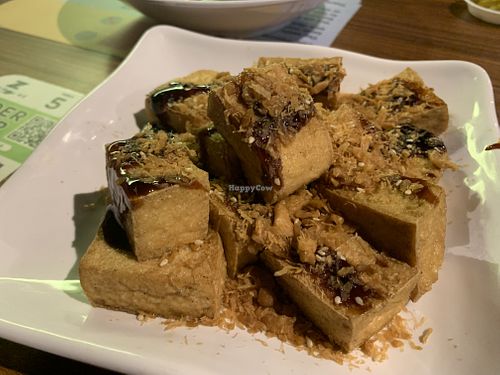 Vegan Crispy Tofu   at Time's Vege 时'素 in West Singapore
