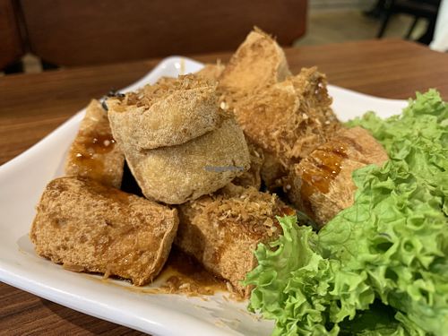 Crispy Tofu  at Time's Vege 时'素 in West Singapore