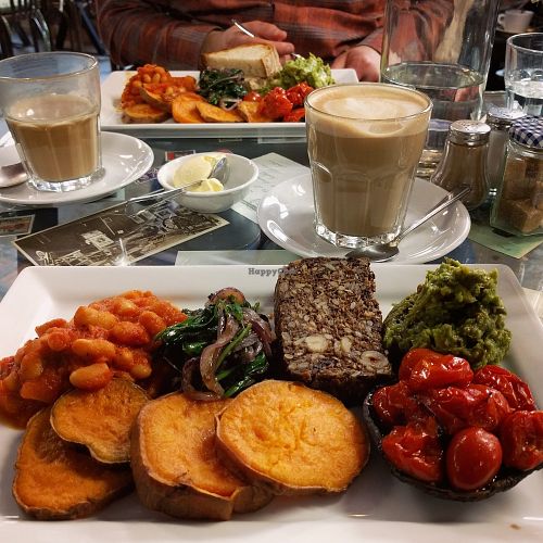 Vegan Cooked Breakfast at Singl-end - Garnethill in Glasgow