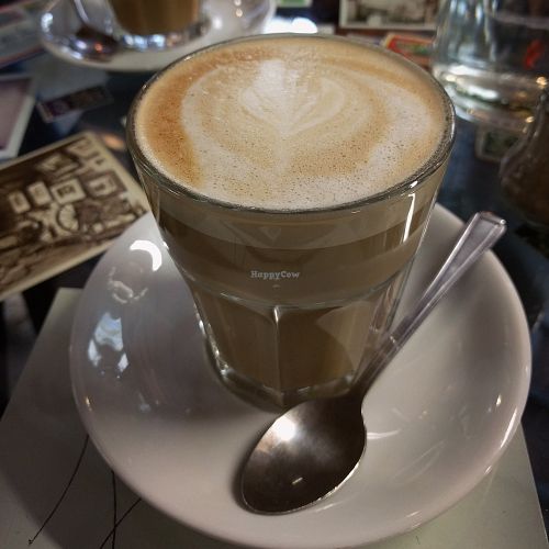 Soya Cappuccino  at Singl-end - Garnethill in Glasgow