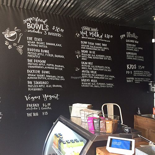 menu 2 at RAW Juice Boutique in Roswell