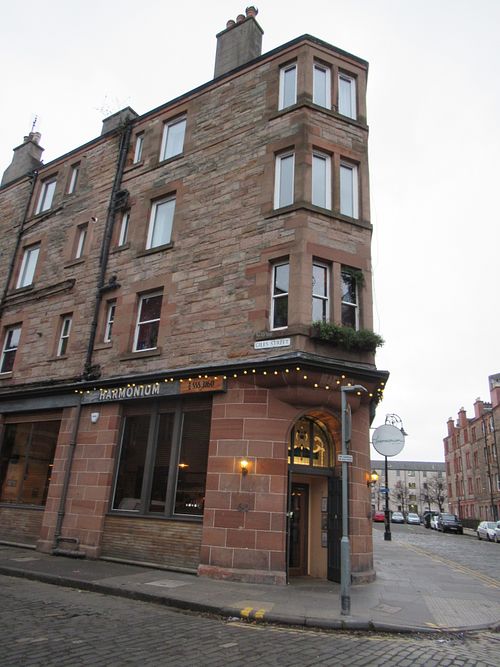 exterior at Harmonium in Edinburgh