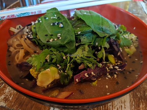 Pho bowl at Harmonium in Edinburgh