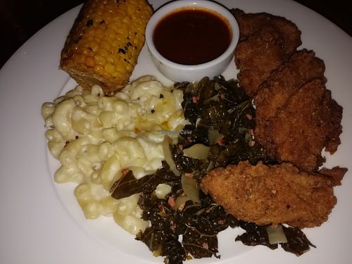 Southern combo plate at Harmonium in Edinburgh