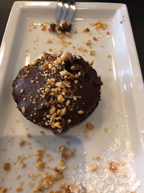 Chocolate tart at Bistrot Veg & Veg in Rome