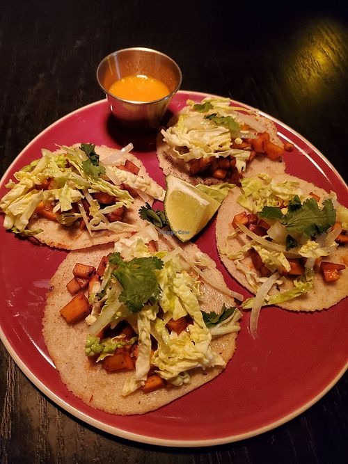 autumn squash tacos at Clever Rabbit in Chicago