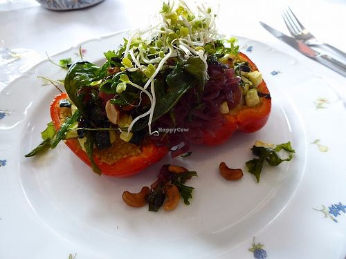Gefüllte Paprika at Zum Strandläufer in Ahrenshoop