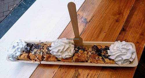 Vegan Everybody's Sweetheart at The Happy Pig Pancake Shop in Amsterdam